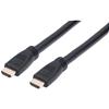 MANHATTAN Cavo HDMI CL3 High Speed con Ethernet A/A M/M 10m Nero