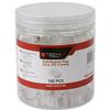 TECHLY PROFESSIONAL Confezione 100 Plug RJ45 UTP per Cavo Rigido Cat.6