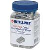 INTELLINET Confezione 100 Plug Modulari Pro Line RJ45 Cat.5e STP