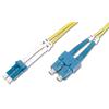 TECHLY PROFESSIONAL Cavo fibra ottica SC/LC 9/125 Monomodale 30 m OS2