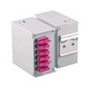 OEM Pannello Frontale 12 Connessioni SC sx/LC dx per Box Ottico