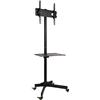 TECHLY Supporto a Pavimento con Mensola Trolley TV LCD/LED/Plasma 23''-55''