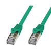 TECHLY PROFESSIONAL Cavo di rete Patch in rame Cat.6 Verde SFTP LSZH 1,5m