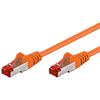GOOBAY Cavo di rete Patch in rame Cat. 6 Arancione SFTP LSZH 0,25m
