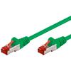INTELLINET Cavo di rete Patch in rame Cat. 6 Verde SFTP LSZH 0,25m