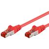 INTELLINET Cavo di rete Patch in rame Cat. 6 Rosso SFTP LSZH 15m