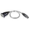 ATEN Convertitore Adattatore da USB a Seriale RS-232 con LED 1m, UC232A1-AT