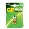 GP BATTERIES Blister 2 Batterie AAAA Mini Stilo GP Super