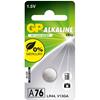 GP BATTERIES Blister 1 Batteria a bottone A76 LR44