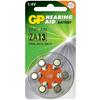 GP BATTERIES Blister 6 Batteria a Bottone PR48 ZA13 AC13 DA13 per Protesi Acustiche