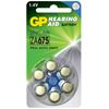 GP BATTERIES Blister 6 Batteria a Bottone PR44 ZA675 AC675 DA675, Protesi Acustiche