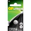 GP BATTERIES Blister 1 Batteria a bottone CR1216