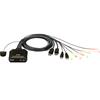 ATEN Switch KVM per doppio schermo DisplayPort (ThunderBolt) 2 USB, CS22DP