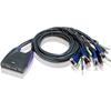 ATEN Switch KVM VGA/Audio 4 porte USB, CS64US