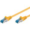 INTELLINET Cavo di rete Patch in rame Cat. 6A Giallo SFTP LSZH 1m