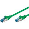 INTELLINET Cavo di rete Patch in rame Cat. 6A Verde SFTP LSZH 1m