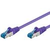 GOOBAY Cavo di Rete Patch in Rame Cat. 6A S/FTP LSZH 1 m Viola