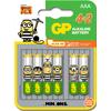 GP BATTERIES Blister 4+2 Batterie Alcaline AAA MiniStilo GP Minions