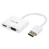 TECHLY Adattatore DisplayPort ad HDMI/VGA 4K 60Hz