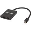 MANHATTAN Splitter Hub Mini DisplayPort a 2 porte DisplayPort con MST