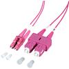 TECHLY PROFESSIONAL Cavo Fibra Ottica Multimodale OM4 SC/LC 50/125 1 m