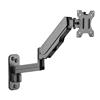 TECHLY Supporto a Muro con Molla a Gas per TV 17-32'' Estensione 42,2 cm