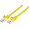 INTELLINET Cavo Patch Cat.7 Plug RJ45 6A S/FTP LSZH 0.5m Giallo