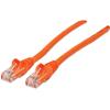 INTELLINET Cavo di rete Patch in Rame Cat. 6 Arancione UTP 2 mt