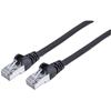 INTELLINET Cavo Patch Cat.7 Plug RJ45 6A S/FTP LSZH 0.25m Nero