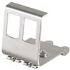 INTELLINET Adattatore per Moduli Keystone 2xRJ45 per guida DIN