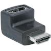 MANHATTAN Adattatore HDMI Maschio/Femmina 90&deg; verso il basso