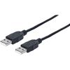 MANHATTAN Cavo USB 2.0 A maschio/A maschio 1 m