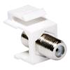 LOGILINK Adattatore Keystone BNC 75 Ohm F/F Bianco