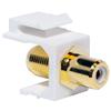 LOGILINK Adattatore Keystone RCA/F F/F Bianco