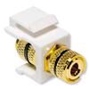 LOGILINK Adattatore Keystone con Terminali a Morsetto Nero