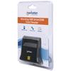 MANHATTAN Lettore di Schede Smart SIM Desktop Nero