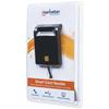 MANHATTAN Lettore/Scrittore di Smart Card USB Compatto Nero
