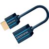 CLICKTRONIC Cavo Adattatore Flessibile HDMI M/F 0,1m Alta Qualit&agrave;
