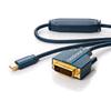 CLICKTRONIC Cavo Mini DisplayPort (Thunderbolt) a DVI-D 24+1 2m Alta Qualit&agrave;