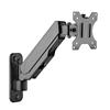 TECHLY Supporto a Muro con Molla a Gas per TV 17-32'' Estensione 26,2 cm