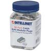 INTELLINET Confezione da 90 Plug Modulari Cat.6A RJ45 STP