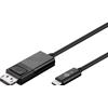 GOOBAY Cavo Adattatore USB-C&trade; a DisplayPort 4K 1.2m Nero