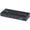 ATEN Switch KM USB a 4 porte illimitato con Cavi, CS724KM