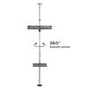 TECHLY Supporto da Pavimento a Soffitto per TV LCD/LED/Plasma 37-70''