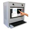 TECHLY PROFESSIONAL Armadio di sicurezza per PC, monitor touch LCD e tastiera Grigio senza vetro