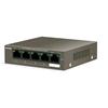 TENDA Switch Desktop 5 Porte 10/100 con 4 Porte PoE 35W TEF1105P-4-38W