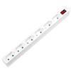 LOGILINK Multipresa 6 Posti Design Salvaspazio Bianco