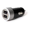 TECHLY Caricatore da Auto Universale 2 Porte USB con Uscita 4,8A Nero