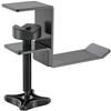 TECHLY Gancio per Cuffie con Morsetto Regolabile