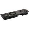 TECHLY PROFESSIONAL Gruppo di 3 Ventole a Soffitto per Rack 19'' per Audio Video